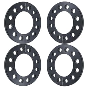 Aqpyityz 4-Pcs 1/2&Quot; Flat Wheel Spacers 6X4.5 Fits Forged Billet -(Black), Enhances Your Driving Experience 1 41owyhv838l. sl500 . ss300