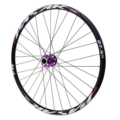 GEIRONV 24/26/27.5/29インチ MTB バイクホイールセット、ディスクブレーキ 32H スポーク 4 ベアリング ダブルウォール アルミ合金リム クイックリリース 7/8/9/10/11/12 スピード(Front wheel,29inc
