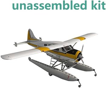 Amazon | 1/32 3D CAN DHC-2ビーバーフロート水上機ペーパーモデル