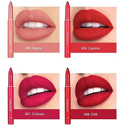 HANDAIYAN Matte Lipstick Pen Modify Lip Shape Lip Liner Lip Pencil Matte Long Lipstick Lasti Cosmetic R2Y3 Lipstick Liner Makeup - Image 4