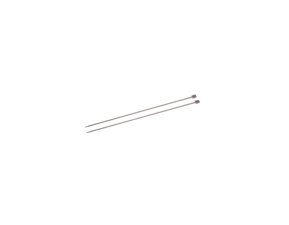Pony Single Ended Classic Knitting Pins, Aluminium, Multi-Colour, 4.5mm