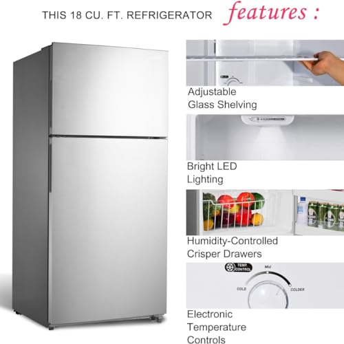 Smad DDT-663 18 Cu. Ft. Refrigerator thumb #2