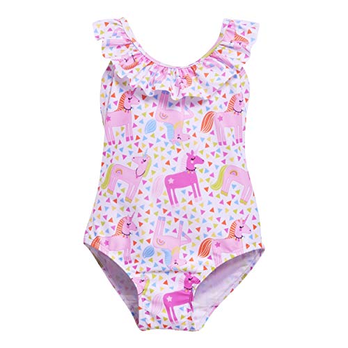 Image of Flap Happy Girls' UPF 50+ Mindy Crossback Swimsuit