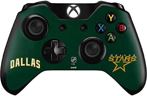 Decal Gaming Skin Compatible with Xbox One Controller - Officially Licensed NHL Dallas Stars Distressed Design