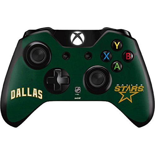 Skinit Decal Gaming Skin Compatible with Xbox One Controller - Officially Licensed NHL Dallas Stars Distressed Design