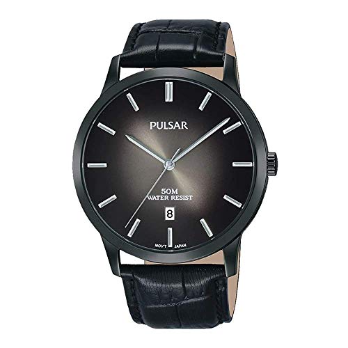 Preisvergleich Produktbild Pulsar Herren Analoger Quarz Uhr mit Edelstahl Armband PS9535X1