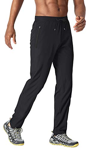 Tacvasen Sweat Pants Man Workout Pants Men Rock Climbing Pants Fishing Pants For Men Hiking Pants Men Quick Dry Pants Men Track Pants Men Grey #TOP1