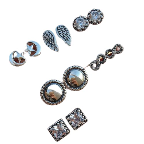 Pendientes de mujer bohemios de cruz y luna el regalo perfecto para novia esposa o hermana