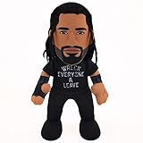 Bleacher Creatures WWE Roman Reigns Wreck Everybody 10" Plush Figure - A Wresting Superstar for Play or Display