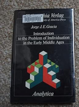 Hardcover Introduction to the problem of individuation in the early Middle Ages (Analytica) Book