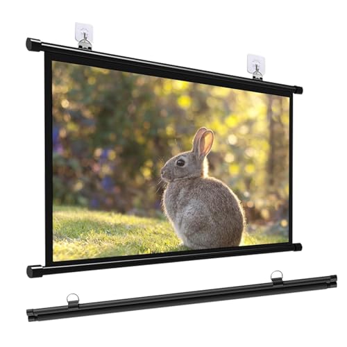 Pantalla manual 72 pulg 16:9 de proyección portátil