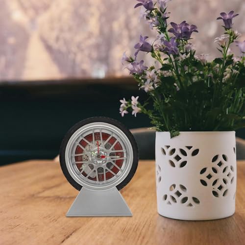Reloj de neumático para sala moderna que transforma la decoración de tu hogar 5
