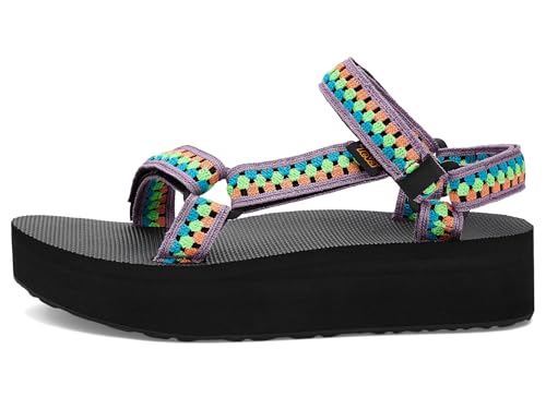 Sandalias Teva Flatform Universal Prism para mujer con plataforma cómoda 4