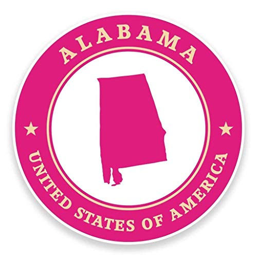 Alabama USA Round Metal 0.75" Lapel Pin Hat Shirt Pin Tie Tack Pinback2