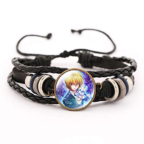Chef Vinny Anime Hunter x hunter Kurapika Rat Cosplay Costume Props Bracelet Alloy Plating Accessories Pendant Cosplay Costume Props(Multi-Style01)