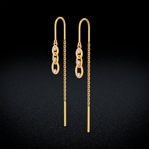 Image of Joyalukkas 22k (916) Purity BIS Certified Sui Daga Gold Earrings For Women