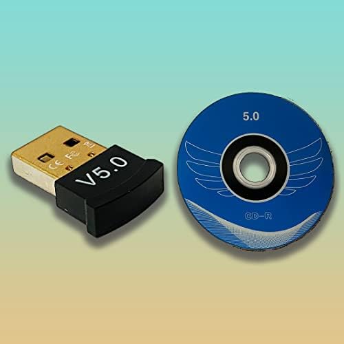 D25® USB Wireless Bluetooth Mini Dongle Adapter V5.0 Bt Audio Receiver Supports Pc Computer