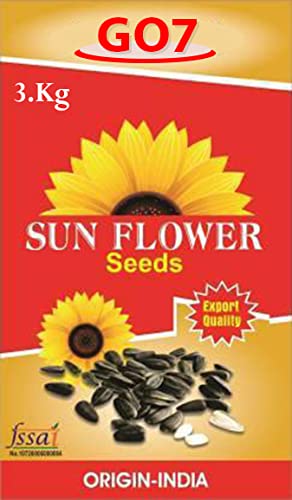 Sun Flower Seeds Sunflower Seeds Premium Raw Sunflower Seeds for Eating | Diet Food | Healthy Snack (3kg) (B09J1GGHPV) Amazon Price History, Amazon Price Tracker