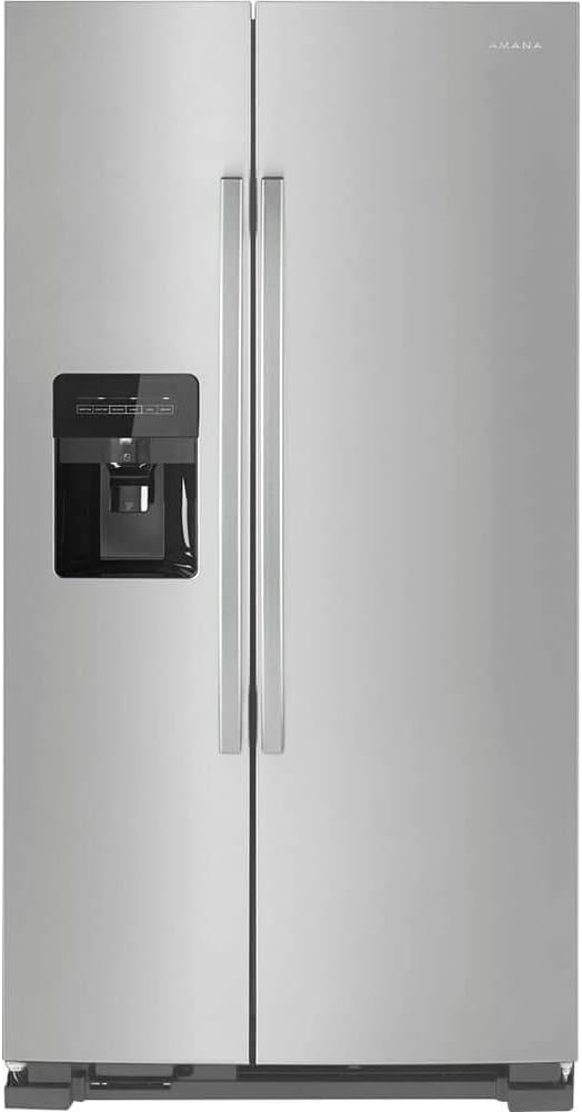Amana 21.4 Cu Ft Side-by-Side Refrigerator