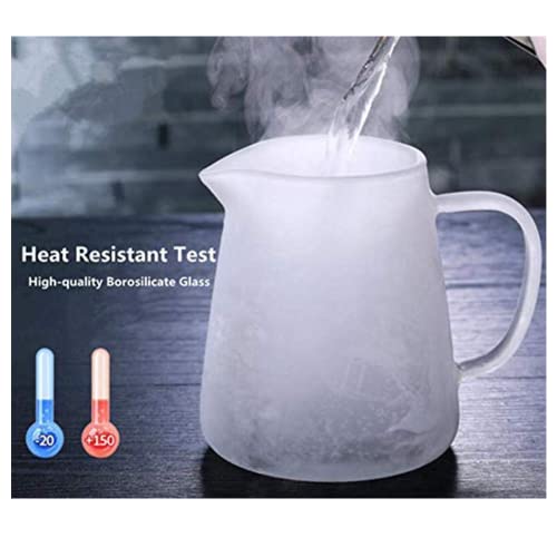 Miniatura 5 de Estilo De Actualización Tetera De Cristal Con Colador, Té De Vidrio De Borosilicato Con Colador, Transparente Para Té Suelto, Apta Para Iavavajillas 950 Ml