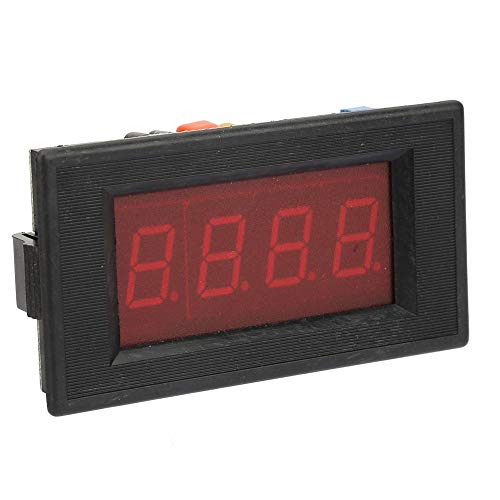 Image of Digital DC Panel Voltmeter Voltage Meter with Red LED Display for Automotive Marine Industrial Use 300V 400V 500V