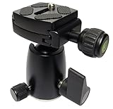 Giottos 160 Ball Tripod Head, Compact, Black (MH-160)