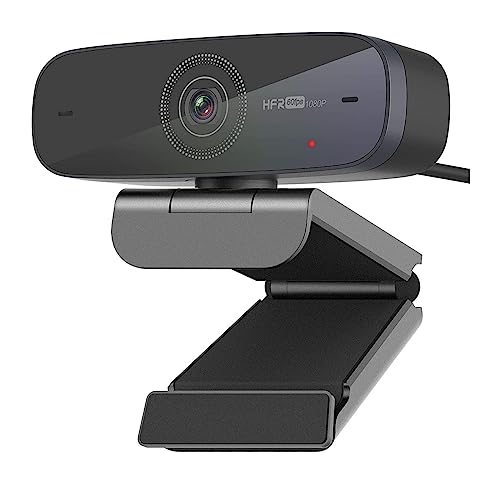 ウェブカメラ HD 1080P AF 60fps USB ストリーミングウェブカメラ マイク付き コンピューター会議ウェブカメラ 会議、ライブストリーミング、録音用 WEB会議/ビデオ通話/テレワーク