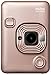 Fujifilm Instax Mini Liplay Hybrid Instant Camera - Blush Gold