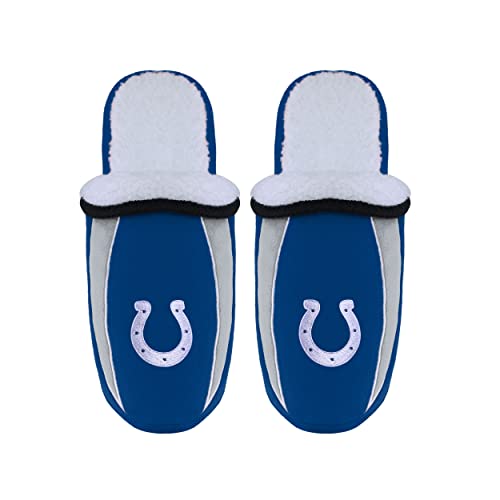 Image of FOCO NFL Mens Football Team Logo Moccasin Slippers Shoes