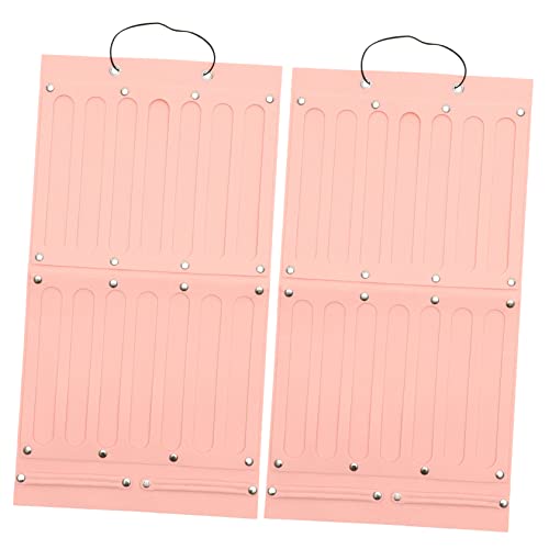 JECOMPRIS 2pcs Felt Hair Accessories Organizer Hanging Storage Holder for Hair Bows Clips Headbands and for Decor Special Occasions