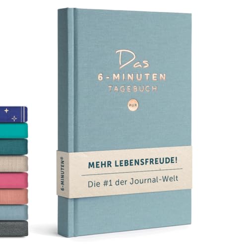 6-Minuten Tagebuch für Erwachsene 2026 (Das Original) Mehr Achtsamkeit Resilienz & Selbstliebe Dankbarkeitstagebuch Journal Buch Achtsamkeitstagebuch in 22 Sprachen übersetzt