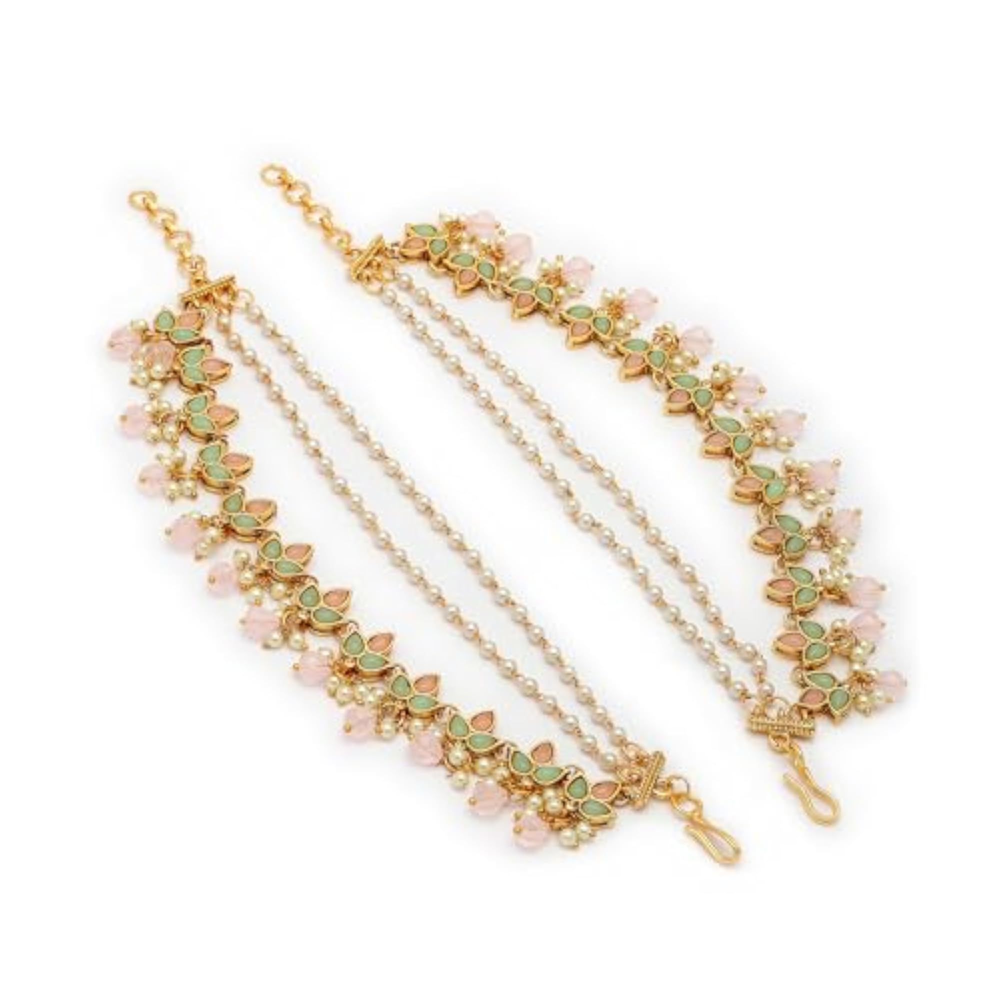 Gold Plated Ear Chain (Kaan Chain) for Women