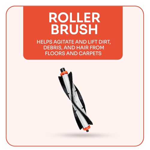 Image of ILIFE A30 | A30 Pro Robot Vacuum Cleaner Original Accessories Combo Set with HEPA Filter, Side Brush, Mopping Cloth, and Roller Brush
