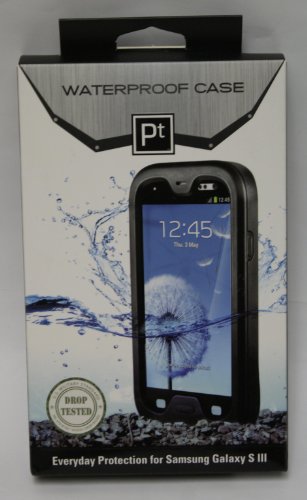 Seidio CSWSSGS3-BK OBEX Waterproof Case for Samsung Galaxy S III - 1 Pack - Retail Packaging - Black