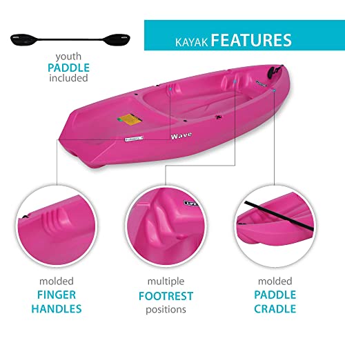 Lifetime Youth Wave Kayak (Paddle Included, Pink, 6' #TOP3