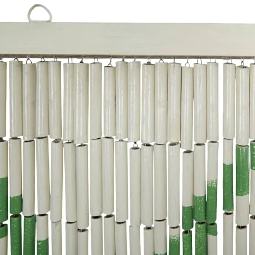 Rideau anti-insectes pour porte d'entrée en bambou efficace et aéré - 4