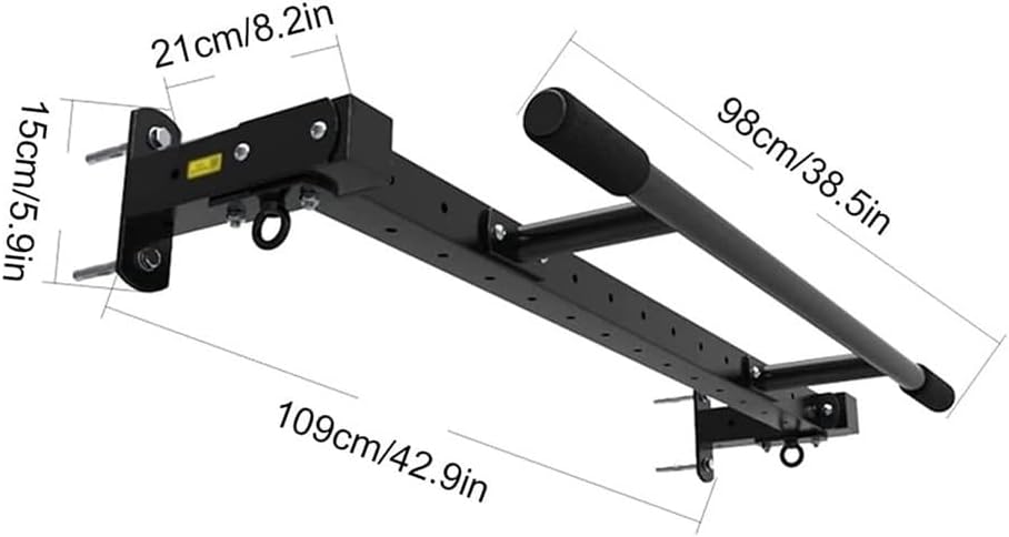 Pull Up Bar Multifunctional Gym Pull Ups Strength Training Device Home Fitness Equipment Wall-Mounted Exercise Bar Pull Up Bar,