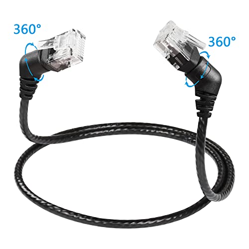 Cable Ethernet CAT6A SinLoon 0.5 m con conectores RJ45 miniatura 2