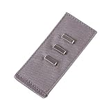 ZNXHNDSH Hnd 5 Farben Hosen Buckle Extender Hosen Schwangerschaft Bund-Gurt Übergewichtige Schwangere Gürtel Verlängerung Adjustment Elastic Buckle (Color : Light Gray)