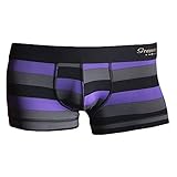 [グレイブボールト] 男性下着 RUGGERMAN ローライズボクサー S/L (S, パープル)