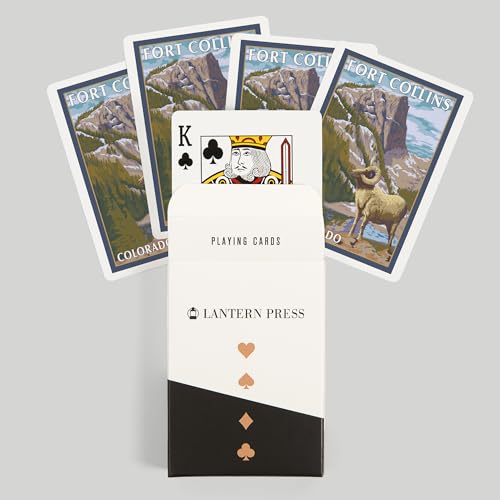 Baraja Poker Lanterna Press 52 Cartas Fort Collins miniatura 6