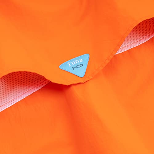 Tuna Men's Fishing Outdoor Button Down UPF 50+ Sun Protection Waterproof Hiking Long Sleeve Shirts4