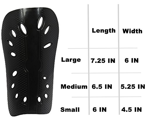 COUVER Polyester Soccer Knee High Socks with Black Shin Guards Shin Protector4