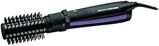 INFINITIPRO BY CONAIR Spin Air Rotating Styler / Hot Air Brush, 1.5 Inch, Plum
