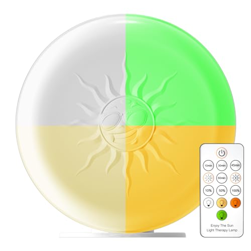 Light-Therapy-Lamp2-Major-FunctionsActivate-MoodRelieve-HeadacheUV-Free-10000-LUX-Treatment-Light20-Level-Drightness-Fine-Tuning-4-TimingsLarge-Glossy-Rotatable-Stand