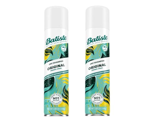 Batiste Dry Shampoo, Original Scent, 6.73 fl oz - 2pc
