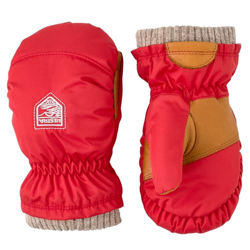Image of Hestra My First Mitt (Child 0-4yrs) I Waterproof, Insulated Winter Mittens for Babies & Toddlers for Snow or Cold Weather