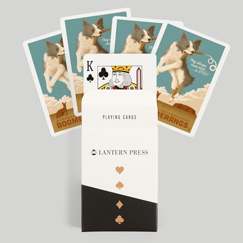 Baraja de Póker Australian Shepherd 52 Cartas miniatura 6