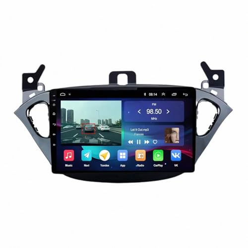 Pantalla Carplay para Opel Corsa 2015-2019 con Android Auto inalámbrico y 32GB de almacenamiento