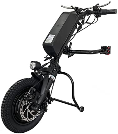 500W Handbike Eléctrica para Silla de Ruedas, Acople Motor para S...